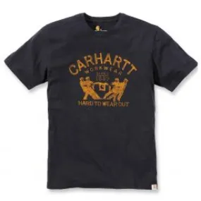 Carhartt&#x20;102097&#x20;Maddock&#x20;Hard&#x20;To&#x20;Wear&#x20;Out&#x20;s&#x2F;s&#x20;T-Shirt&#x20;-&#x20;Black
