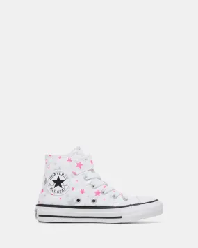 Chuck Taylor All Star 1V High Sparkle Youth White/Pink