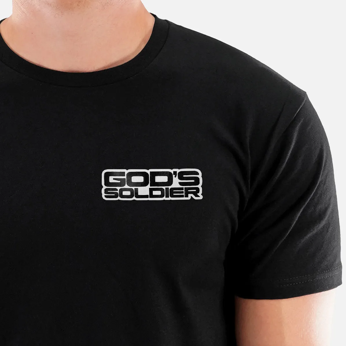 God's Soldier Patch Tri-Blend T-Shirt
