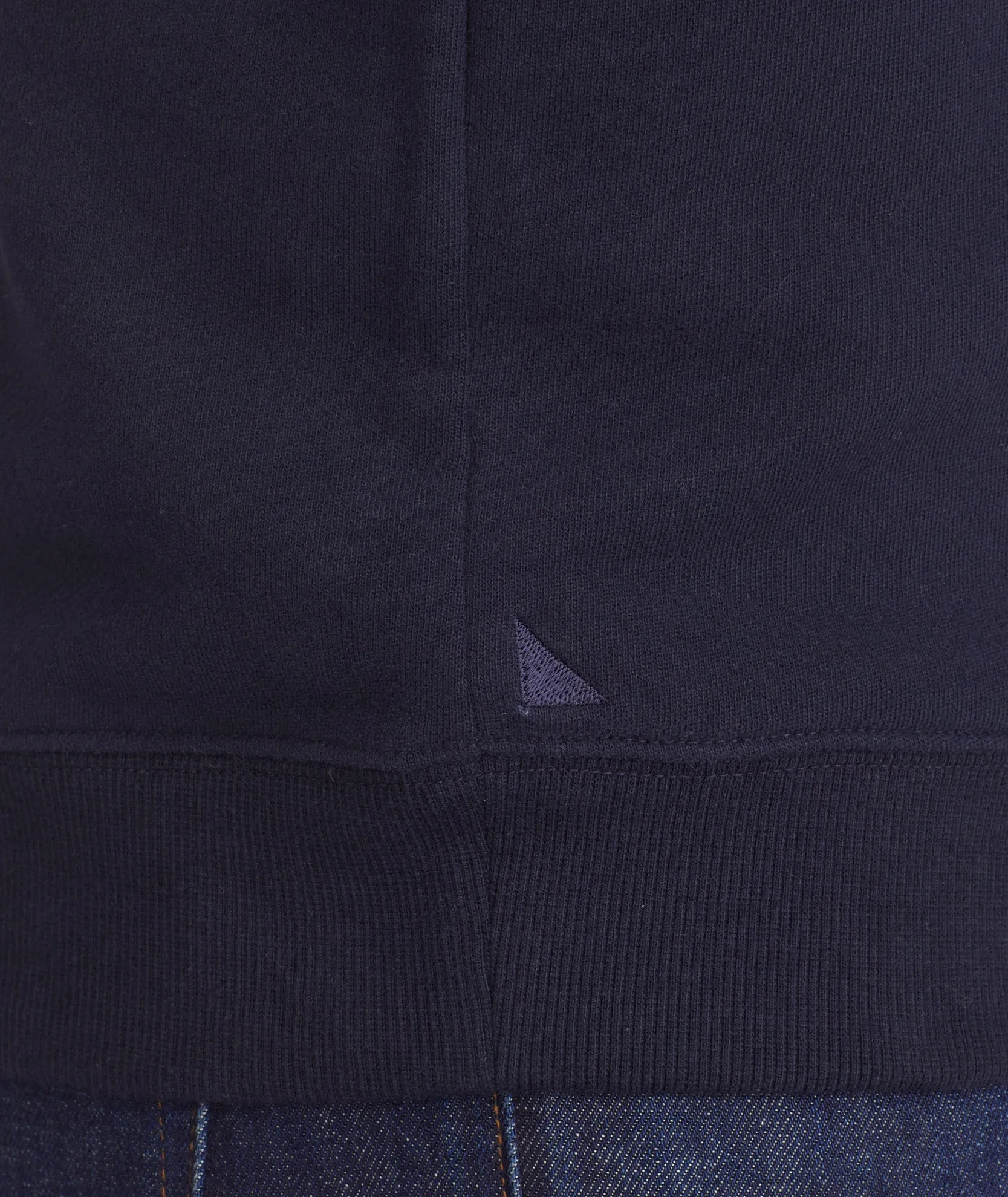Polo Sweatshirt With Tipping - FINAL SALE